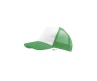 Καπέλο jockey με δίχτυ πράσινο-λευκό