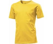 Παιδικό μπλουζάκι Hanes κίτρινο