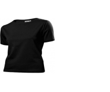 T-shirt HANES γυναικείο TOP-T κοντομάνικο μαύρο