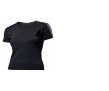 T-shirt HANES spicy γυναικείο κοντομάνικο μαύρο